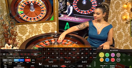 Live Roulette from Authentic Gaming.